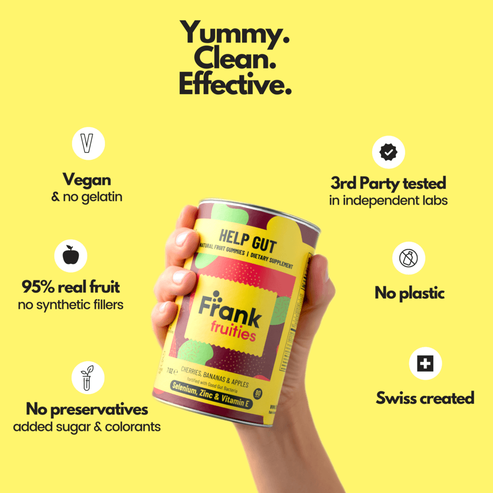 Frank fruities | vaisių guminukai | maisto papildas | Vitagama.lt
