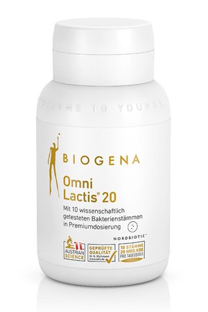 Biogena Omni Lactis® 20 Gold Gerosios bakterijos | Maisto papildai ir vitaminai | Vitagama.lt gerosios bakterijos. probiotikai