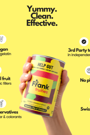 Frank fruities | vaisių guminukai | maisto papildas | Vitagama.lt