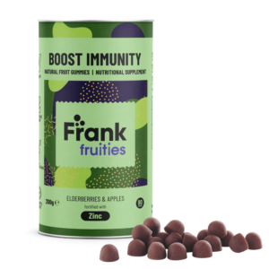 Frank fruities | vaisių guminukai su cinku | maisto papildas | Vitagama.lt