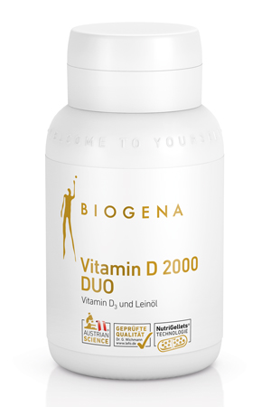 Biogena Vitaminas D 2000 aukštos koncentracijos