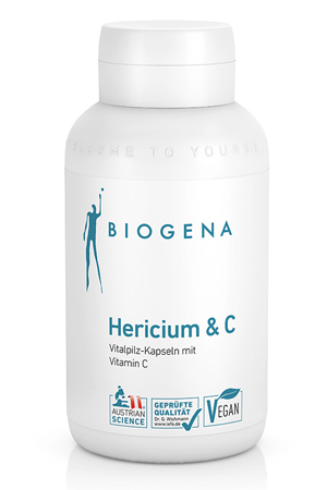 Biogena Hericium & C lion's mane | Maisto papildai ir vitaminai | Vitagama.lt