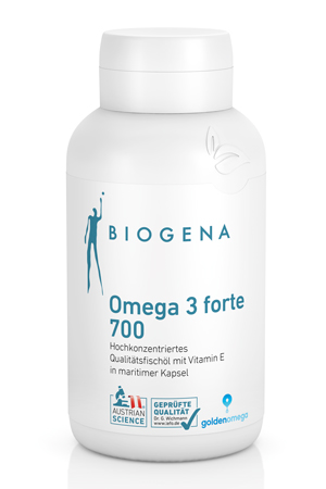 Biogena Omega 3 forte 700 žuvų taukai | Maisto papildai ir vitaminai | Vitagama.lt